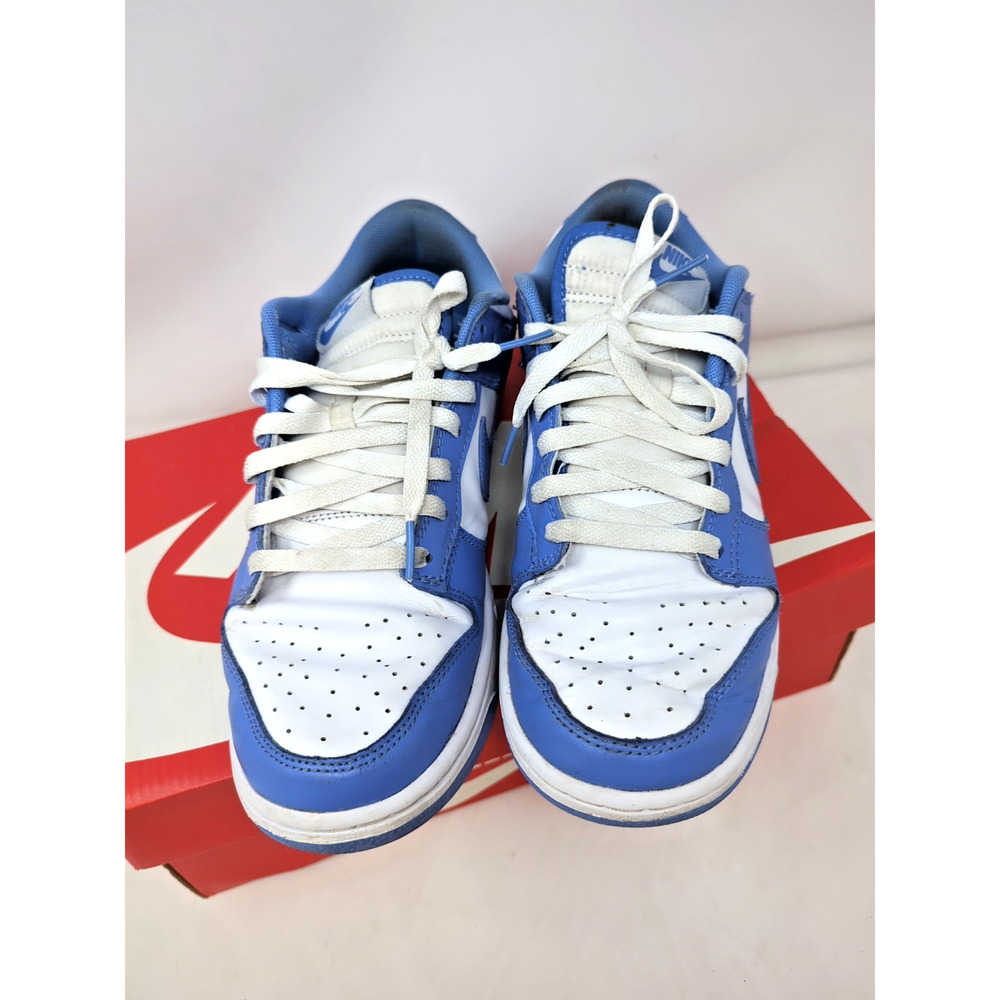 Size 9 - Nike Dunk Low Polar Blue DV0833 400 with box used fast shipping - Picture 3 of 9